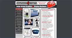 Desktop Screenshot of graphics4events.com